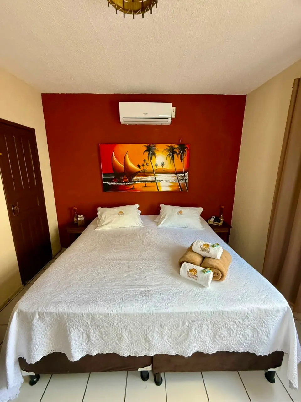 Quarto Casal King do Residencial Dragão, até 2 pessoas