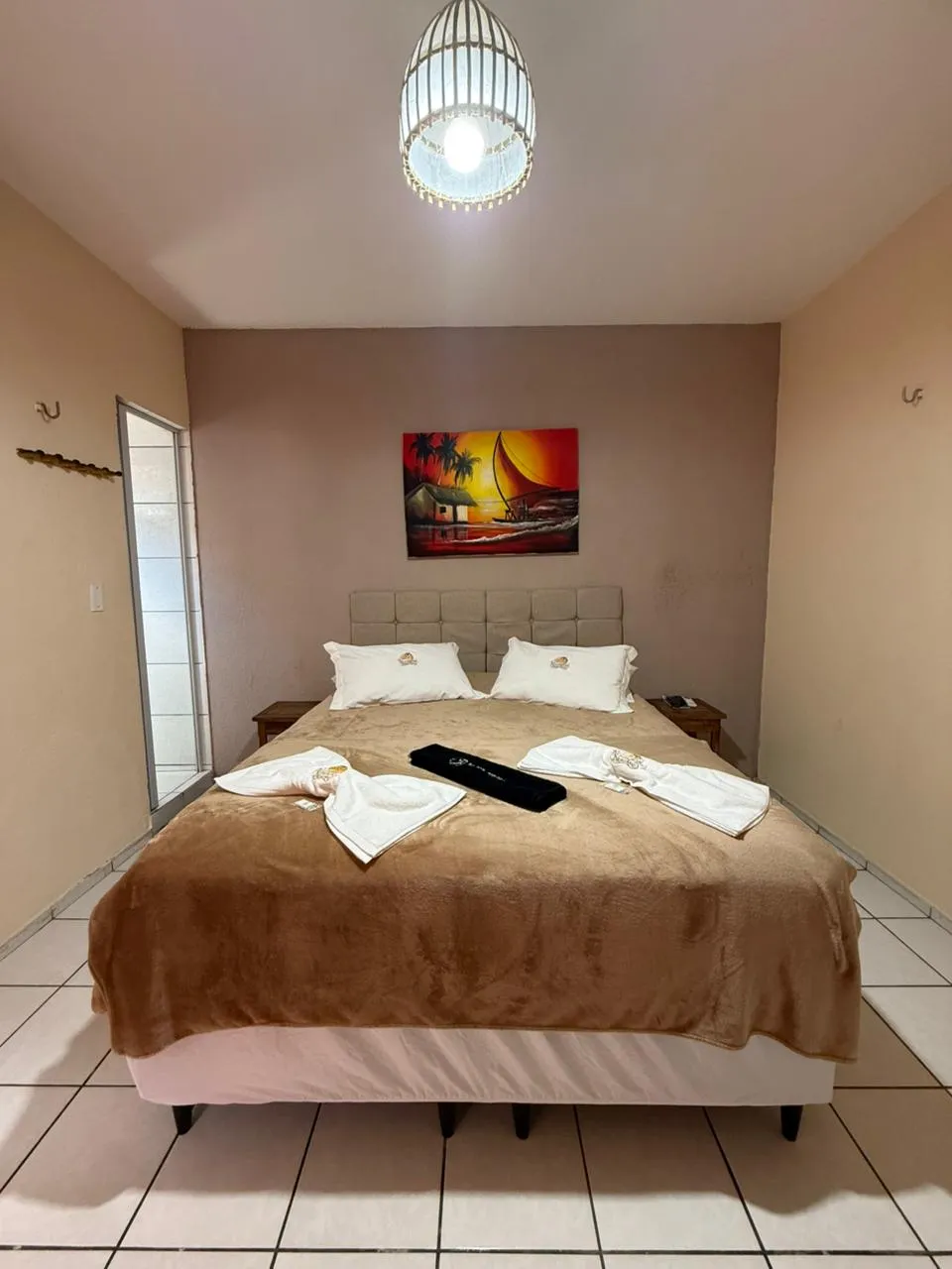 Quarto Casal King do Residencial Dragão, até 2 pessoas